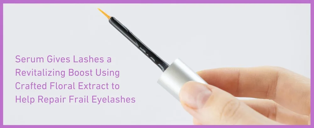 Eyelash Serum Forats Eye Lash Growth Serum Natural Eyelashes Boosting Serum for Longer  Fuller Thicker Looking Lashes Purple - Eyelash Serum