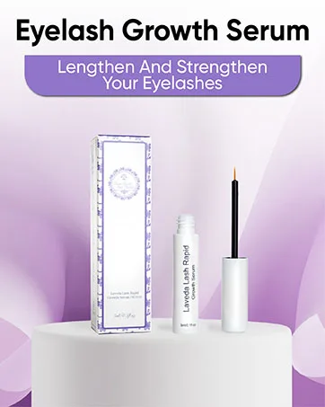 LAVEDA Premium Eyelash Growth Serum - New Formula - Eyelash Serum Boosts Natural Lash Growth for Thicker  Fuller Lashes and Eyebrows - product information 3