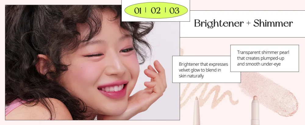Peripera SUGAR TWINKLE DUO EYE STICK (004 SUNDAY CORAL) - product information 9