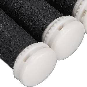 Foot File Replacement Roller  4pcs Micro Pedi Replacement Rollers Electric Pedicure Roller Head Refill Roller Head Replacement Foot File Grinding Tool Replacement Head - callus remover head
