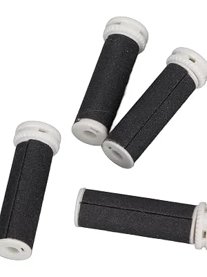 Foot File Replacement Roller  4pcs Micro Pedi Replacement Rollers Electric Pedicure Roller Head Refill Roller Head Replacement Foot File Grinding Tool Replacement Head - micro roller