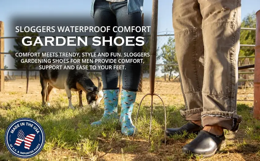 Sloggers Half-Sizer Insoles for Men - Size Adjust for Large Outdoor Muck Boots & Shoes for Perfect Comfort (Size 11/12) - SLOGGERS WATERPROOF COMFORT GARDEN SHOES Comfort meets trendy, style and fun.