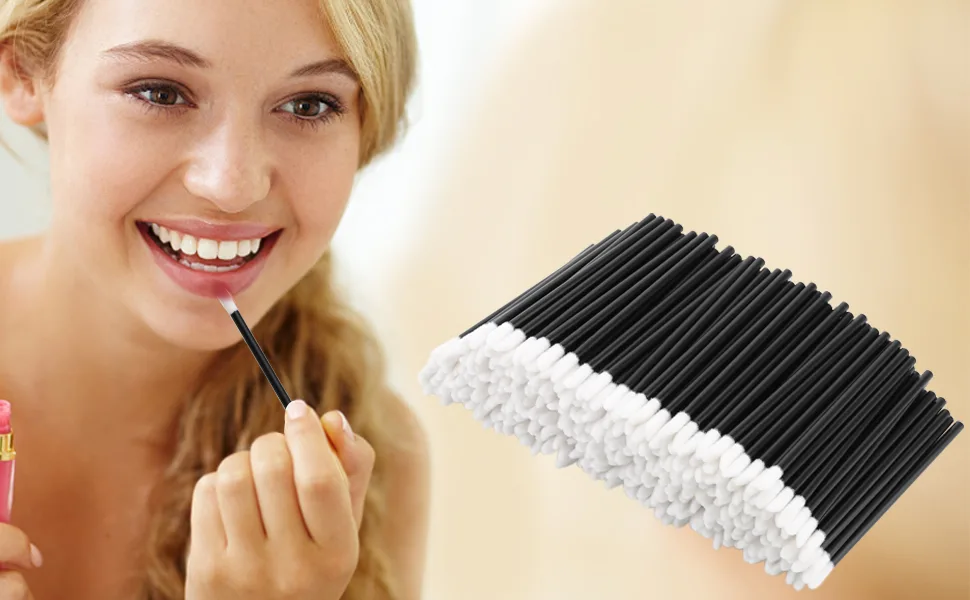 700 Pieces Disposable Lip Wands Lip Brushes Lipstick Applicator Wands Lip Gloss Wands Lint Free Makeup Applicator Brush Beauty Tool - product information 1