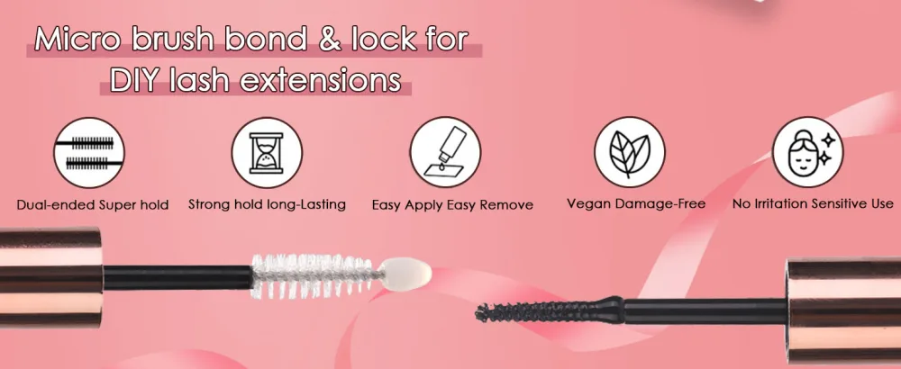 Miuffue C Curl DIY Lash Extension Kit  10Pcs 14mm Lash Clusters with Lash Bond & Seal Lash Applicator Tool  Lash Glue Starter Kit for Self Application  Quick & Easy (Fluffy Style) KIT-001-C Curl-14mm - eyelash glue