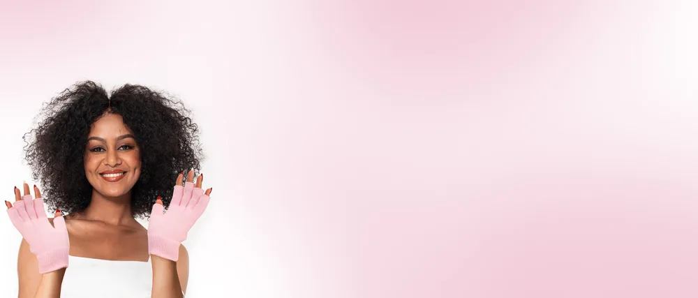 Melodysusie Moisturizing Gloves Fingerless Moisture Gloves Soft Moisturizing Gloves Overnight for Dry Rough and Cracked Hands  Only for Small Hands - gloves