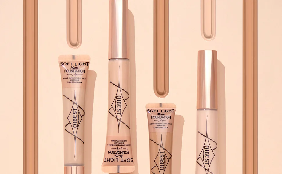 Liquid Foundation Beauty Wand - With Cushion Applicator Easy to Apply  Natural Lightweight Formula  Combination & Oily Skin  SPF 15  Longwear Medium-Full Coverage with Matte Finish (4) - product information 1