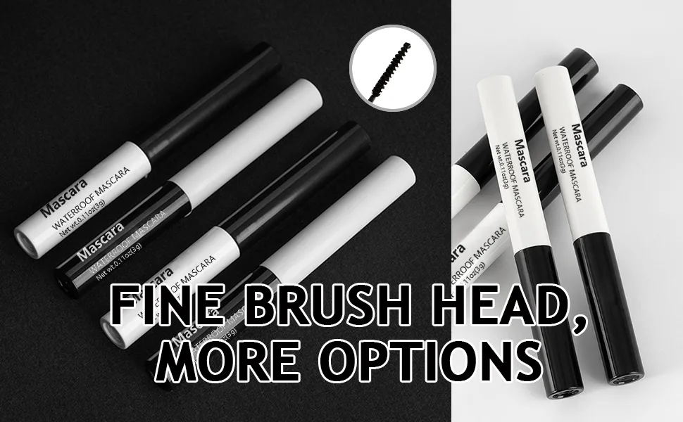 3 Different Classic Everyday Mascaras  Volume and Length Long Lasting Waterproof  3-in-1  Mascara *3  Black -0401064 - product information 5