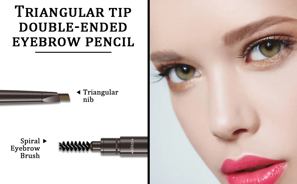 3 Different Eyebrow Pencils Creates Natural Looking Brows Easily And Lastes All Day 3-in-1:Eyebrow Pencil *3 Light Brown -0407061 Light Brown Eyebrow Pencil *3 -0407061 - product information 4