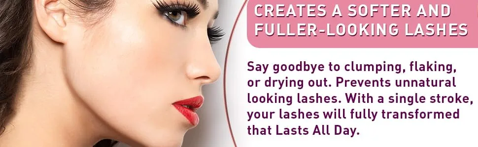 Secret Xpress Control 4D Silk Fiber Lash Mascara  Lengthening and Thick  Volume  Long Lasting  Smudge-Proof  All Day Full  Long  Thick Eyelashes (Brown) - Creates Softer and Fuller-looking lashes