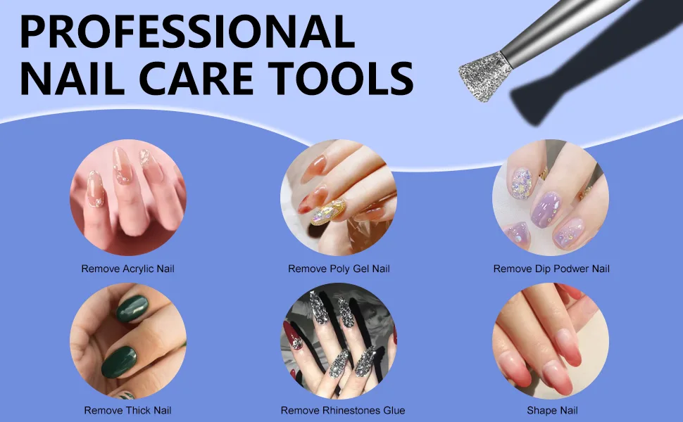 C12rtive 2Pcs Nail Drill Bits Diamond Carbide Conical Micro Cuticle Remover Bit 3/32 Shank Professional Diamond Carbide Nail Drill Bit for Acrylic Gel Nails  Home Salon & DIY - nail dirll bits