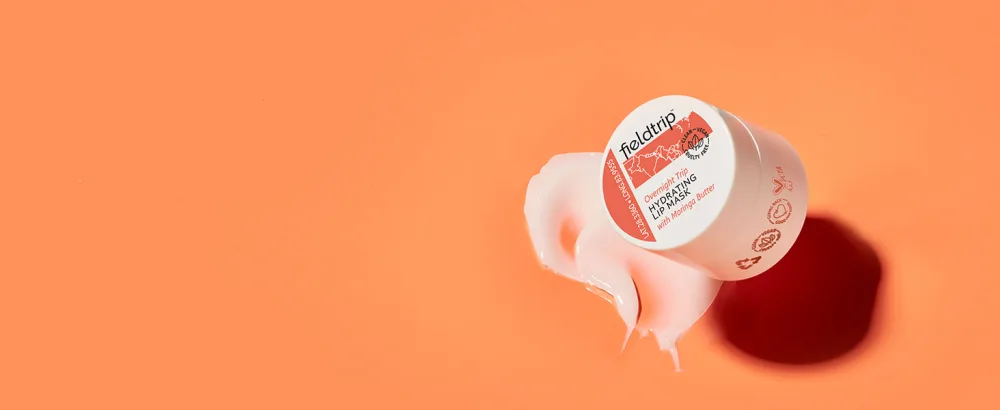 Fieldtrip Go Sunwhere Bronzing Drops with Malachite  Clean  Vegan & Cruelty-Free Skincare  1oz - Overnight Trip Hydrating Lip Mask