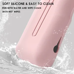 Kicpot Travel Makeup Brush Holder Silicon Makeup Brush bag and Drying net Soft and Sleek Makeup Tools Organizer for Travel (Pink&Brown) - makeup bag