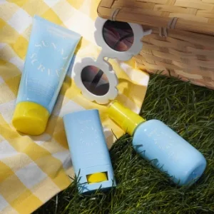Supergoop! Sunnyscreen 100% Mineral Stick SPF 50  0.7 oz - Face & Body Sunscreen for Babies & Kids - 100% Non-Nano Mineral Formula - Pediatrician Tested  Hypoallergenic  Fragrance & Silicone Free - Sunnyscreen