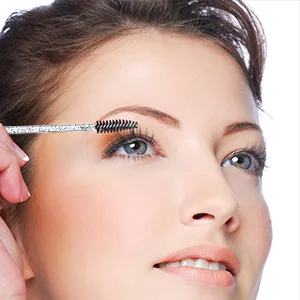 G2PLUS 100PCS Crystal Mascara Wands  Pink Disposable Eyelash Eyebrow Spoolie Brush  Eyelash Brush for Makeup  Eyelash Extensions and Eyebrow Brush with Container - disposable mascara brushes