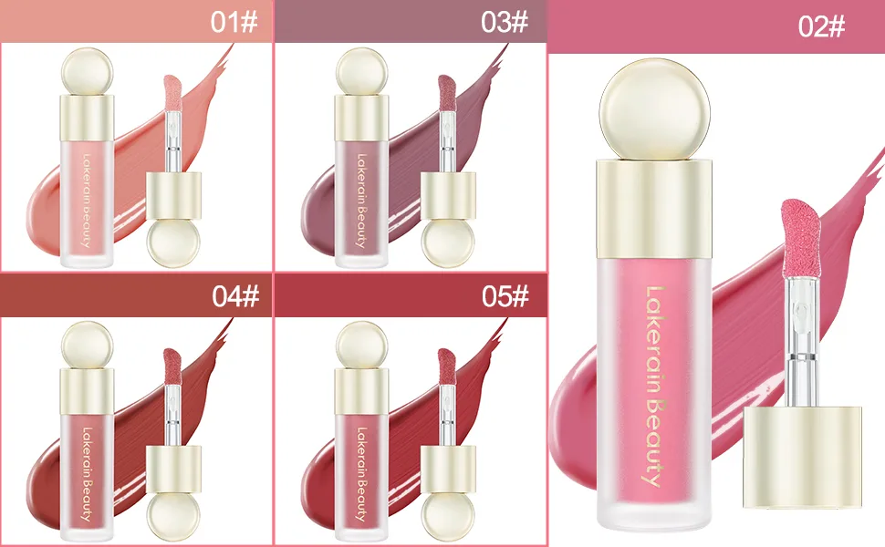 Liquid Blush  Natural Matte Finish Looking  Dewy Cheek Tint  Soft Cream Face Blush Moisturizing Lightweight Blendable Feel Long-Lasting 0.25 oz/7.5ml - 04 - liquid blush