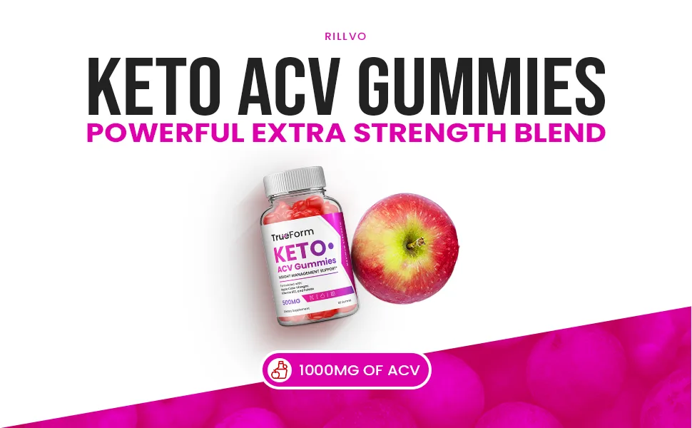 True Form Keto Plus ACV Gummies TrueForm ACV Advanced Keto Formula Shark Plus Apple Cider Vinegar Keto Tank Gummies Dietary Supplement B12 Beet Root Juice (60 Gummies) - True form keto acv gummies shark tank bhb salts oprah winfrey dr del juan rivera fat burn burner