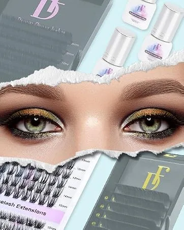 Lash Extension Glue  DF 0.5S Lash Glue for Eyelash Extensions 7-8 Weeks Retention Eyelash Glue Professional Use(5ML) 0.5s fast drying - product information 13