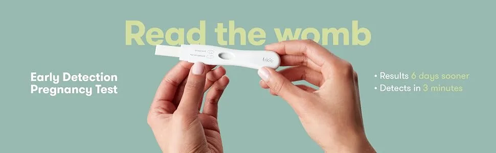 Frida Fertility Early Detection Pregnancy Test - Over 99.9% Accurate  Early Results + Detects in 3 Minutes  Simple + Easy to Use - 2 Tests - read