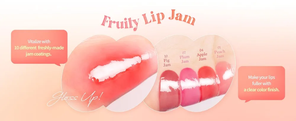 dasique Fruity Lip Jam (08 Cherry Jam) - Fruity Lip Jam