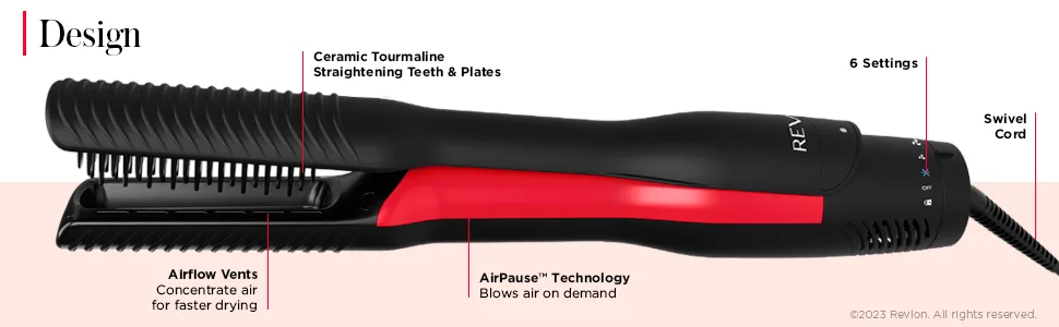 Revlon One-Step  Air Straight - Design