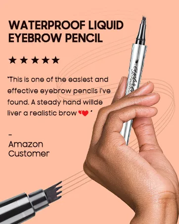 Eyebrow Stamp Stencil Kit - 1 Step Eye Brow Stencil Kit for Beginners  Brow Stencil and Stamp Kit Long-lasting  Smudge-Proof & Waterproof  24 Reusable Eyebrow Shapes Stencils for Perfect Brow Shape (Dark Black) - product information 5