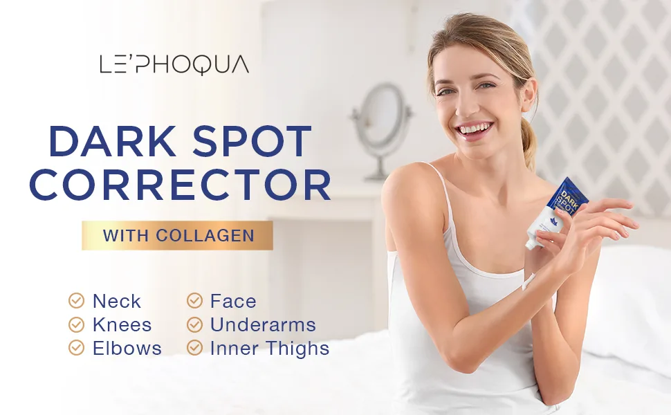 Le phoqua Dark Spot Corrector Cream  Dark Spot Corrector For Age  Melasma  Sun Spot  Hyperpigmentation  Blemish  Brown Spots - Dark Spot Corrector Cream