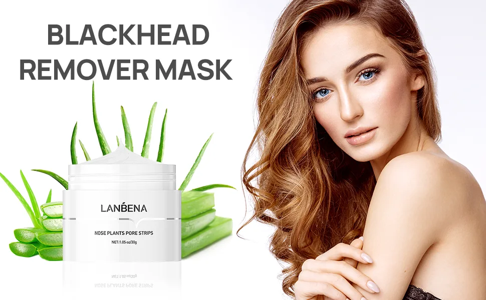 LANBENA Blackhead Remover - Peel Off Mask for Nose & Face  Blackhead Removal Kit with Breylee - 1.05oz - remover