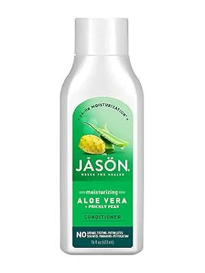 Jason Moisturizing Aloe Vera Conditioner  16 Oz (Packaging May Vary) 16 Ounce (Pack of 1) - JASON Moisturizing Aloe Vera 84% Conditioner