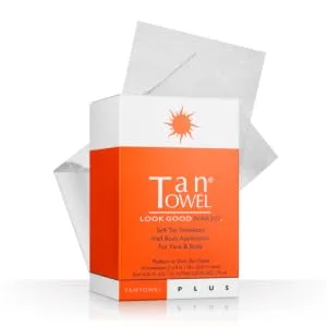 Tan Towel Half Body Plus  10 Count (Pack of 1) - product information 1