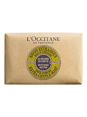 L'Occitane Extra-Gentle Vegetable Based Soap  Verbena  8.8 oz (Pack of 1) - verbena hand soap