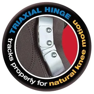 Hinged Wraparound Knee Brace (EA) Large (Pack of 1) - product information 4