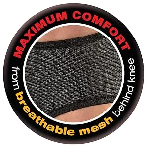 Mueller Sports Medicine Adjustable Max Knee Strap  Patella Tendon Support  for Men and Women  Black  One Size (Pack of 1) - product information 10