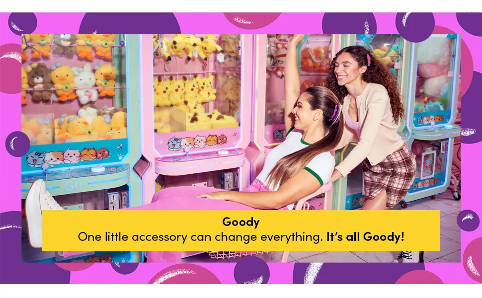 Goody Ouchless Flex Hair Barrette  Small  Assorted Colors  2 Count (Pack of 1) - Goody