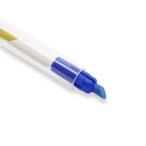 Dritz Chalk Tailor's Pencil  1 Count (Pack of 1)  White  Yellow  Blue Pencil and Holder - image