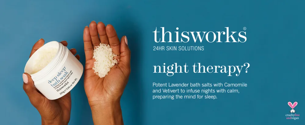 thisworks deep Sleep Bath soak: Restorative Bath Salts  200g | 7.06 oz 7.06 Fl Oz (Pack of 1) - thisworks bath soak