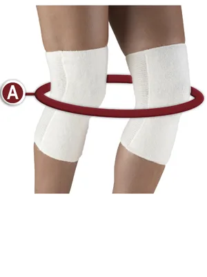 OTC Knee Warmer Angora Arthritis Relief  White  Medium  79010-M White Medium (Pack of 1) - OTC Angora