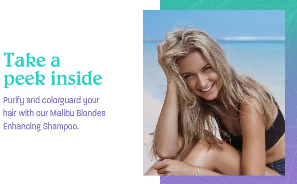 Malibu C Malibu Blondes Enhancing Shampoo 9 Fl Oz (Pack of 1) - Malibu