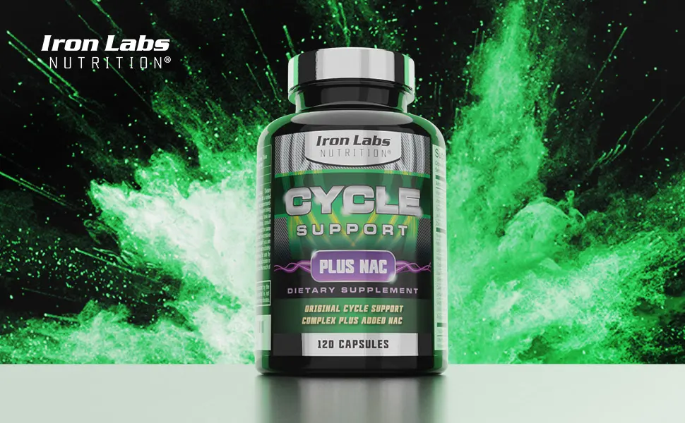Cycle Support - Iron Labs Nutrition: On Cycle Protection & Liver Assist (120 Capsules) 120 Count (Pack of 1) - cycle support