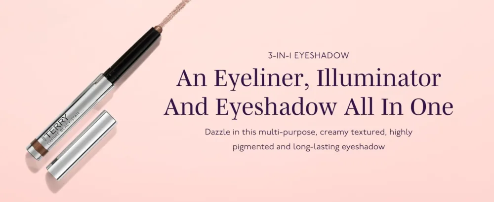 By Terry Ombre Blackstar | Eyeliner  Illuminator & Eyeshadow | 3-in-1 | Highly Pigmented | Long Lasting Coverage Misty Rock 0.05 Ounce (Pack of 1) - PRODUCT BENEFITS