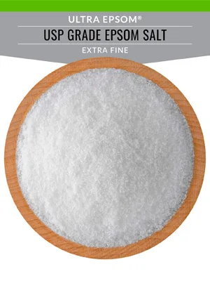 SaltWorks Ultra Epsom Bath Salt  Unscented  Extra Fine Grain  5 Pound Bag 5 Pound (Pack of 1) Extra Fine - ultra epsom extra fine grain