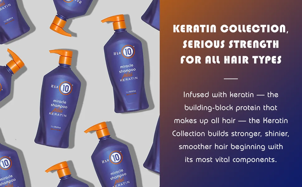 It's A 10 Miracle Shampoo Plus Keratin 33.8 Ounce 33.8 Fl Oz (Pack of 1) - product information 2