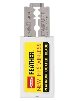 Feather Double Edge Safety Razor Blades 10 Count 10 Count (Pack of 1) - product information 3