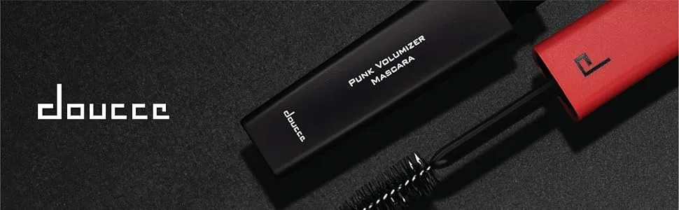 Doucce Punk Volumizer Mascara  Black  13.5 ml (Dou-5633) Black 0.46 Fl Oz (Pack of 1) - punk volumizer mascara