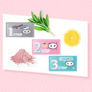 HOLIKA HOLIKA Pig Nose Clear Black Head 3-Step Kit  Tea Tree  5 Count (HHPNCBH3-5) Tea Tree 5 Count (Pack of 1) - product information 7