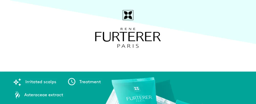 Ren  Furterer ASTERA FRESH Soothing Freshness Shampoo - Relieve Sensitive Scalps - Mint & Eucalyptus - Paraben & Silicone-Free 6.7 Fl Oz (Pack of 1) - Astera Fresh