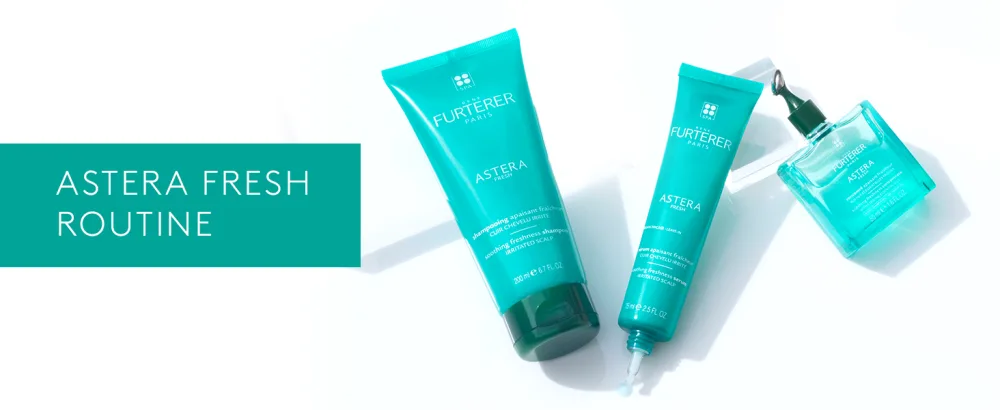 Ren  Furterer ASTERA FRESH Soothing Freshness Shampoo - Relieve Sensitive Scalps - Mint & Eucalyptus - Paraben & Silicone-Free 6.7 Fl Oz (Pack of 1) - Astera Fresh Routine