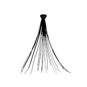 Kiss Envy Ultra Black Flare Long Lashes 70 Count (Pack of 1) - product information 4