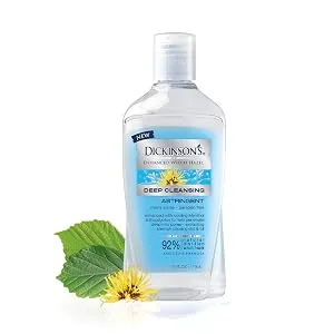 Dickinson's Enhanced Witch Hazel Deep Cleansing Astringent  Menthol and Eucalyptus  92 % Natural Formula  16 Fl. Oz. 16 Fl Oz (Pack of 1) - product information 4