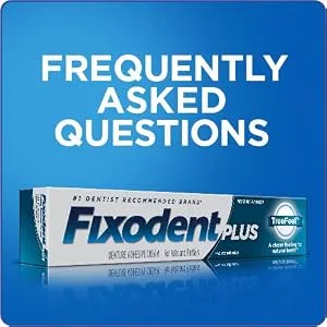 Fixodent Plus Truefeel Denture Adhesive Cream 2 Oz 2 Ounce (Pack of 1) - product information 11